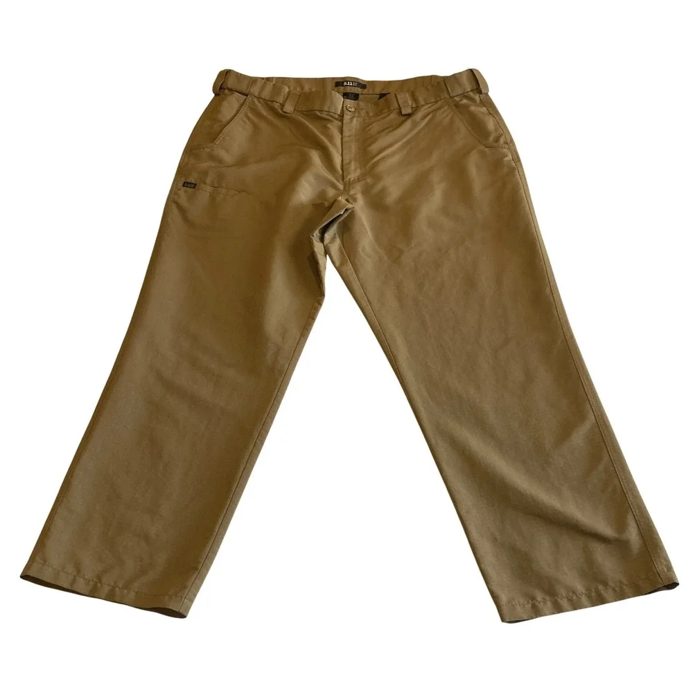 5.11 Fast-Tac Urban Pants Mens 42x30 (Fit 42x29) Battle Brown Ripstop‎ 74461-116